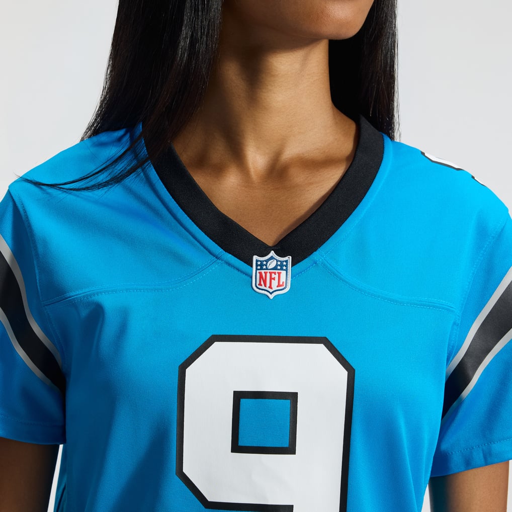 Women's Carolina Panthers Bryce Young Blue Player Jersey
