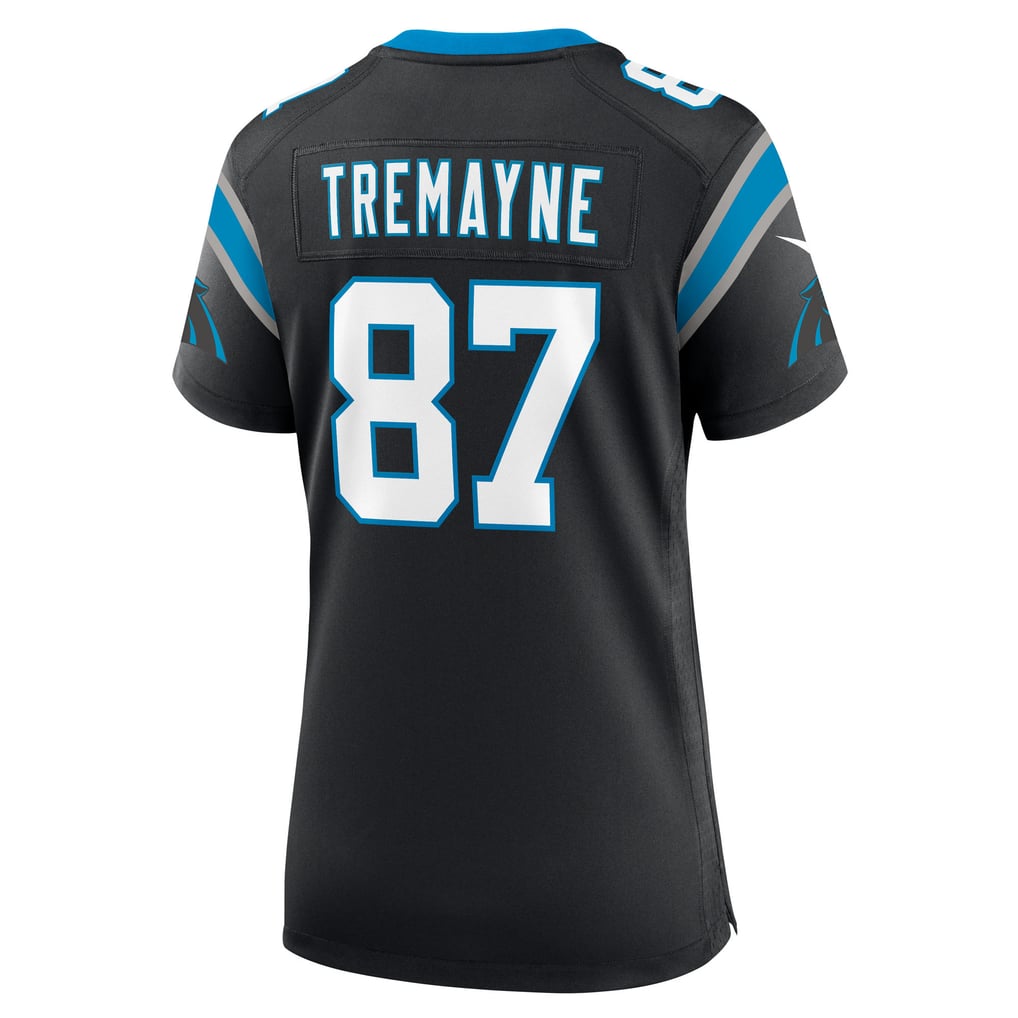 Women's Carolina Panthers Brycen Tremayne Black Team Game Jersey