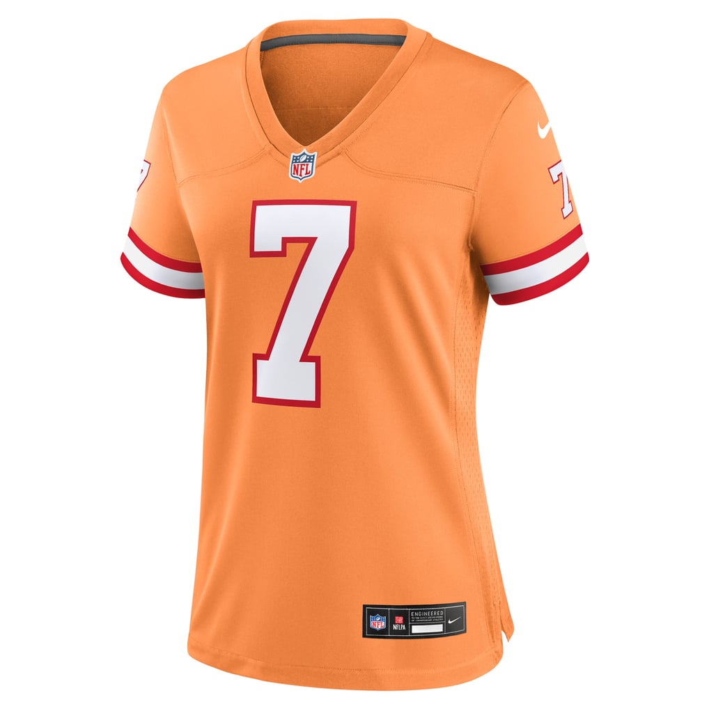 Women's Tampa Bay Buccaneers Bucky Irving Orange Alternate Game Jersey