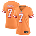 Women's Tampa Bay Buccaneers Bucky Irving Orange Alternate Game Jersey