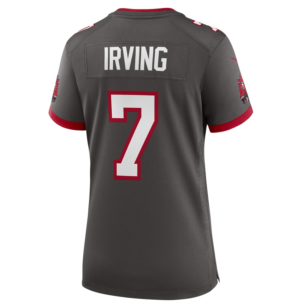 Women's Tampa Bay Buccaneers Bucky Irving Pewter Alternate Game Jersey
