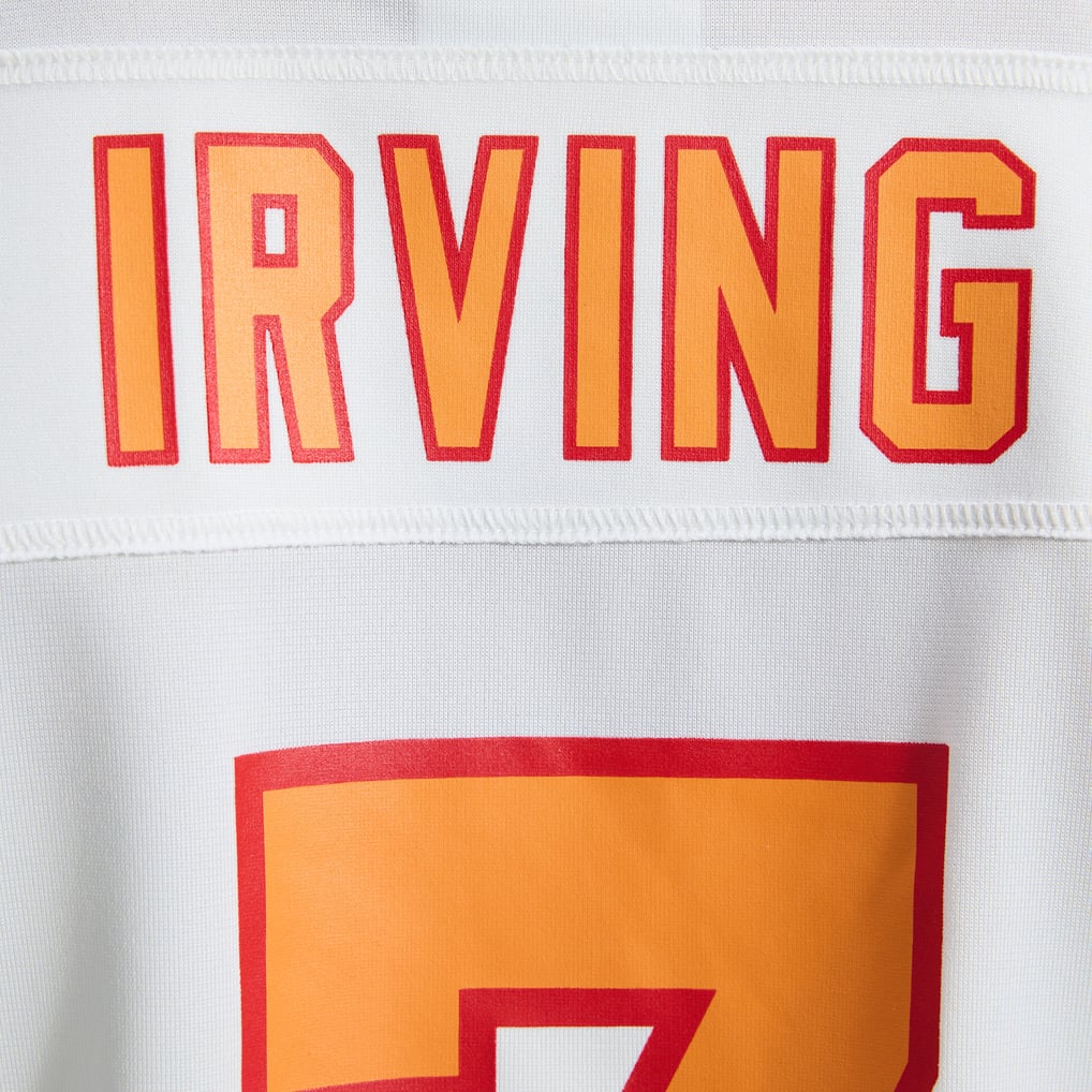 Women's '76 Tampa Bay Buccaneers Bucky Irving White Game Jersey