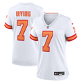 Women's '76 Tampa Bay Buccaneers Bucky Irving White Game Jersey
