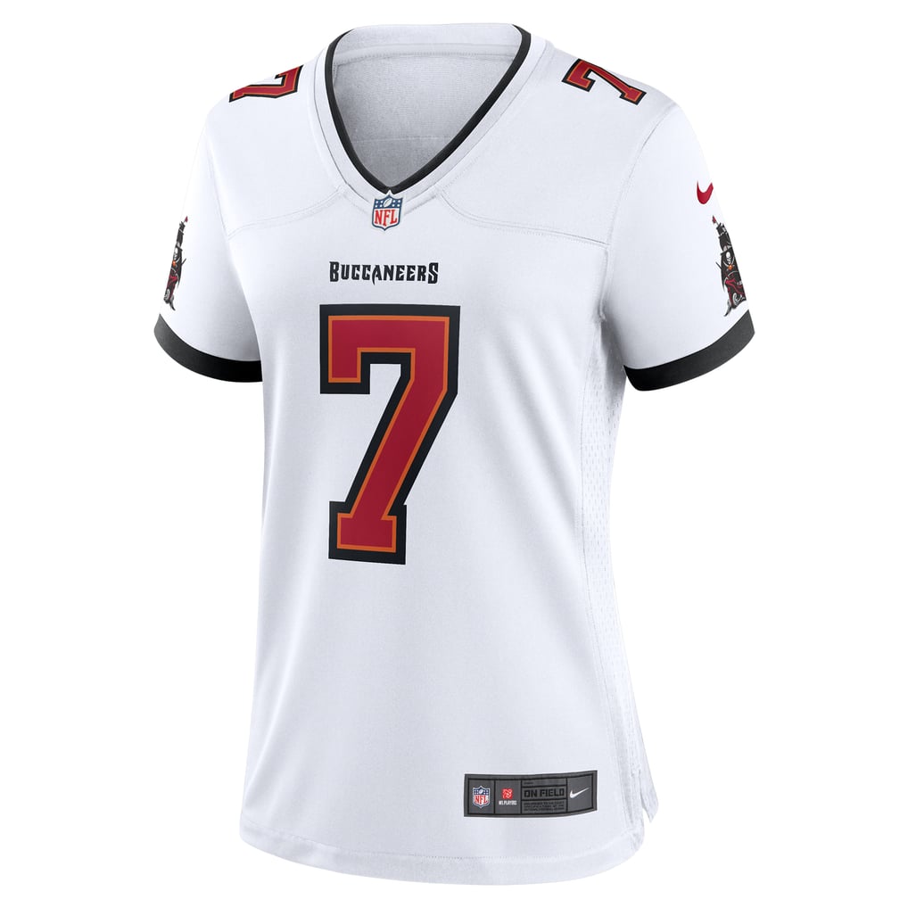 Women's Tampa Bay Buccaneers Bucky Irving White Game Jersey