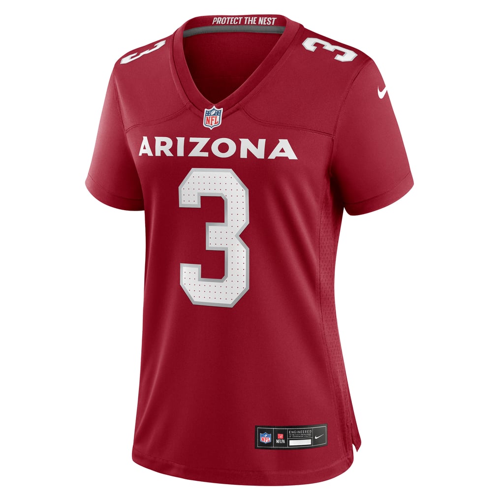 Women's Arizona Cardinals Budda Baker Cardinal Team Game Jersey