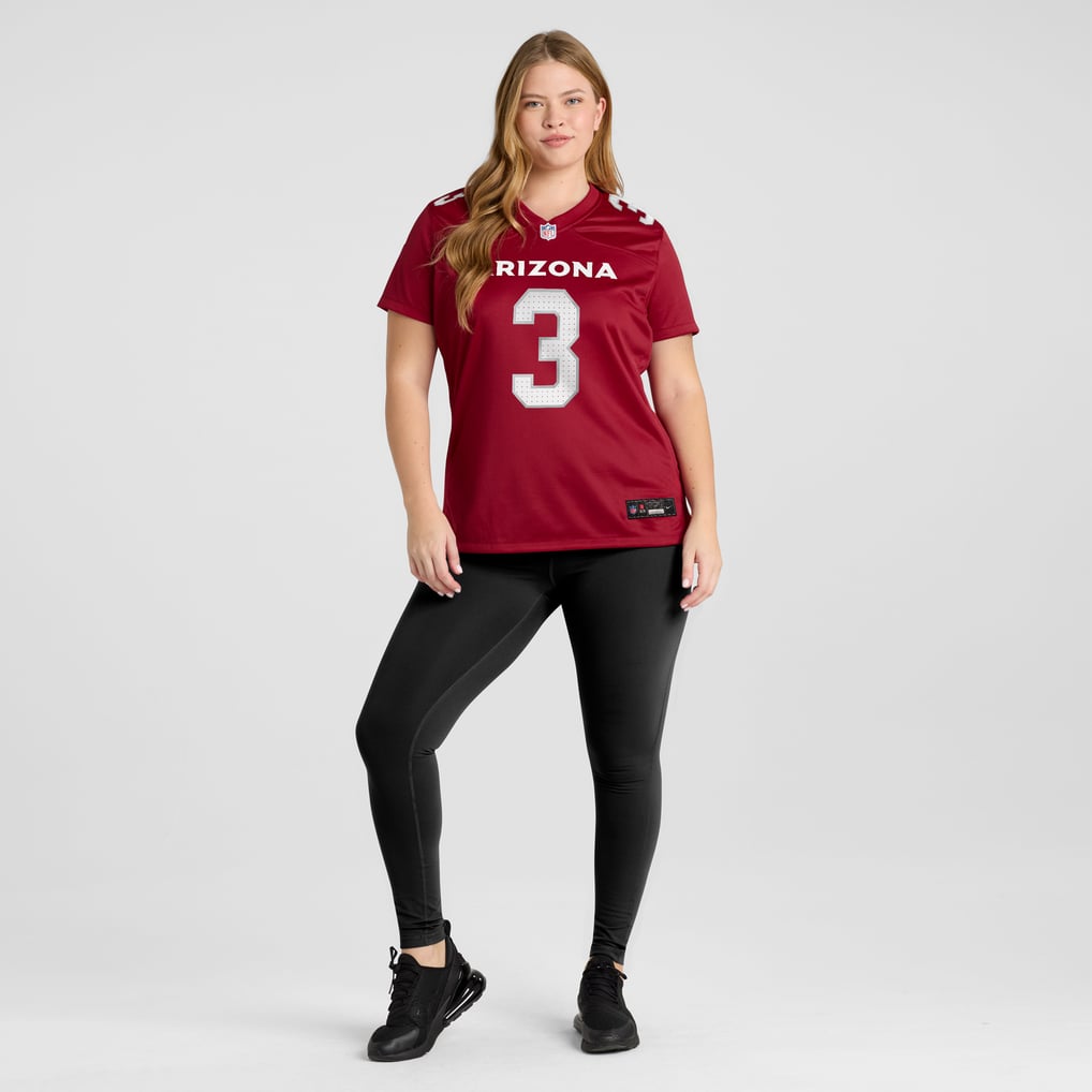 Women's Arizona Cardinals Budda Baker Cardinal Team Game Jersey