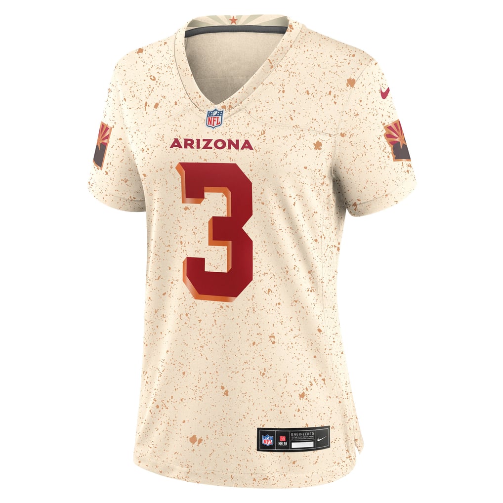 Women's Arizona Cardinals Budda Baker Natural Rivalries Collection Game Jersey