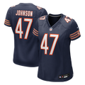 Women's Chicago Bears Buddy Johnson Navy Team Game Jersey