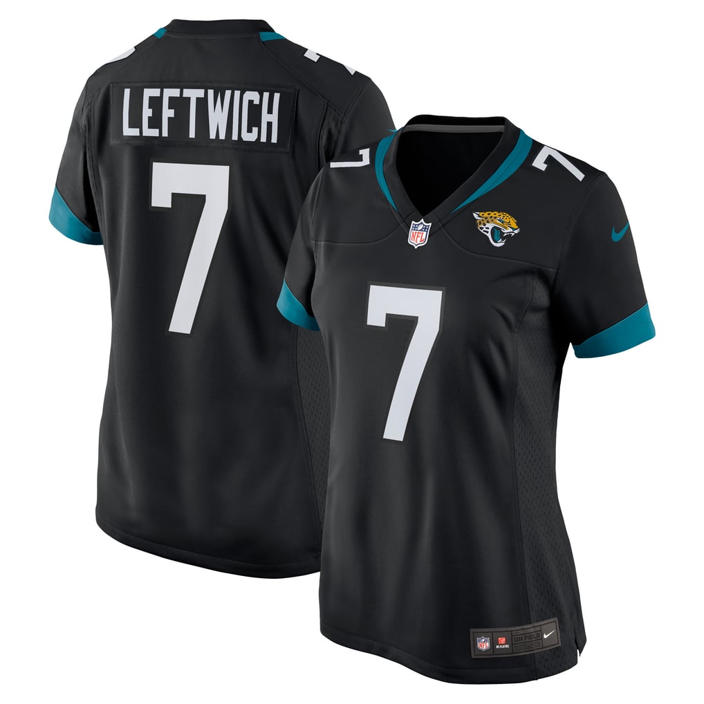 Women's Jacksonville Jaguars Byron Leftwich Black Alternate Retired Player Game Jersey