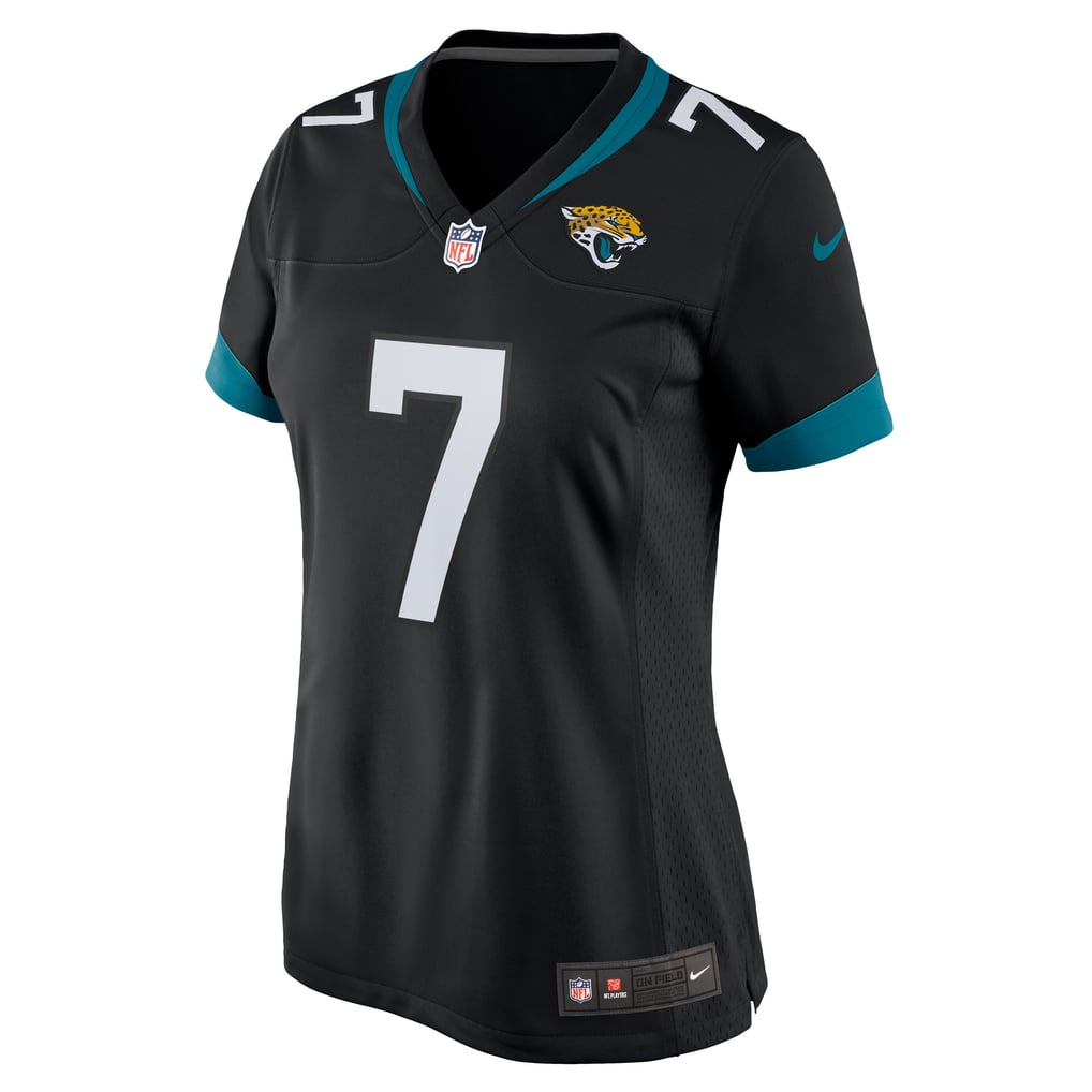 Women's Jacksonville Jaguars Byron Leftwich Black Alternate Retired Player Game Jersey