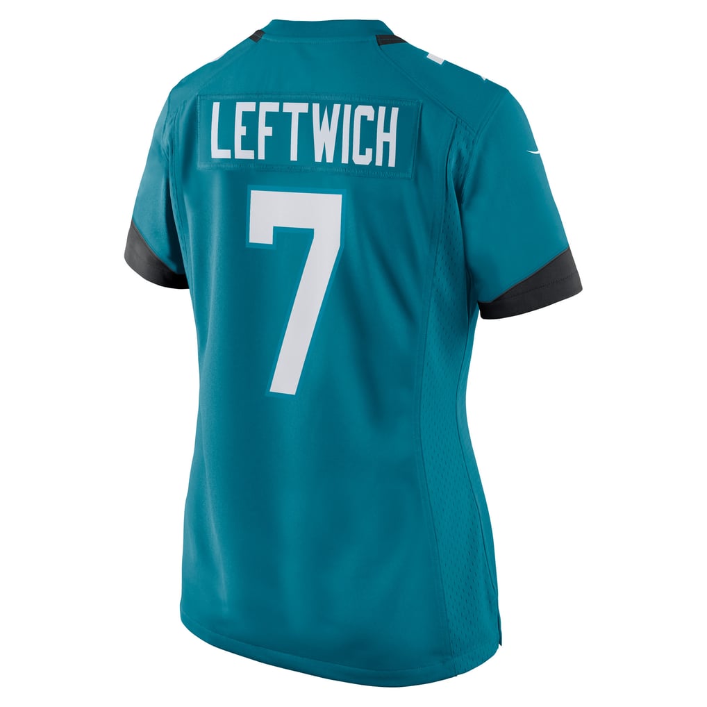 Women's Jacksonville Jaguars Byron Leftwich Teal Retired Player Game Jersey