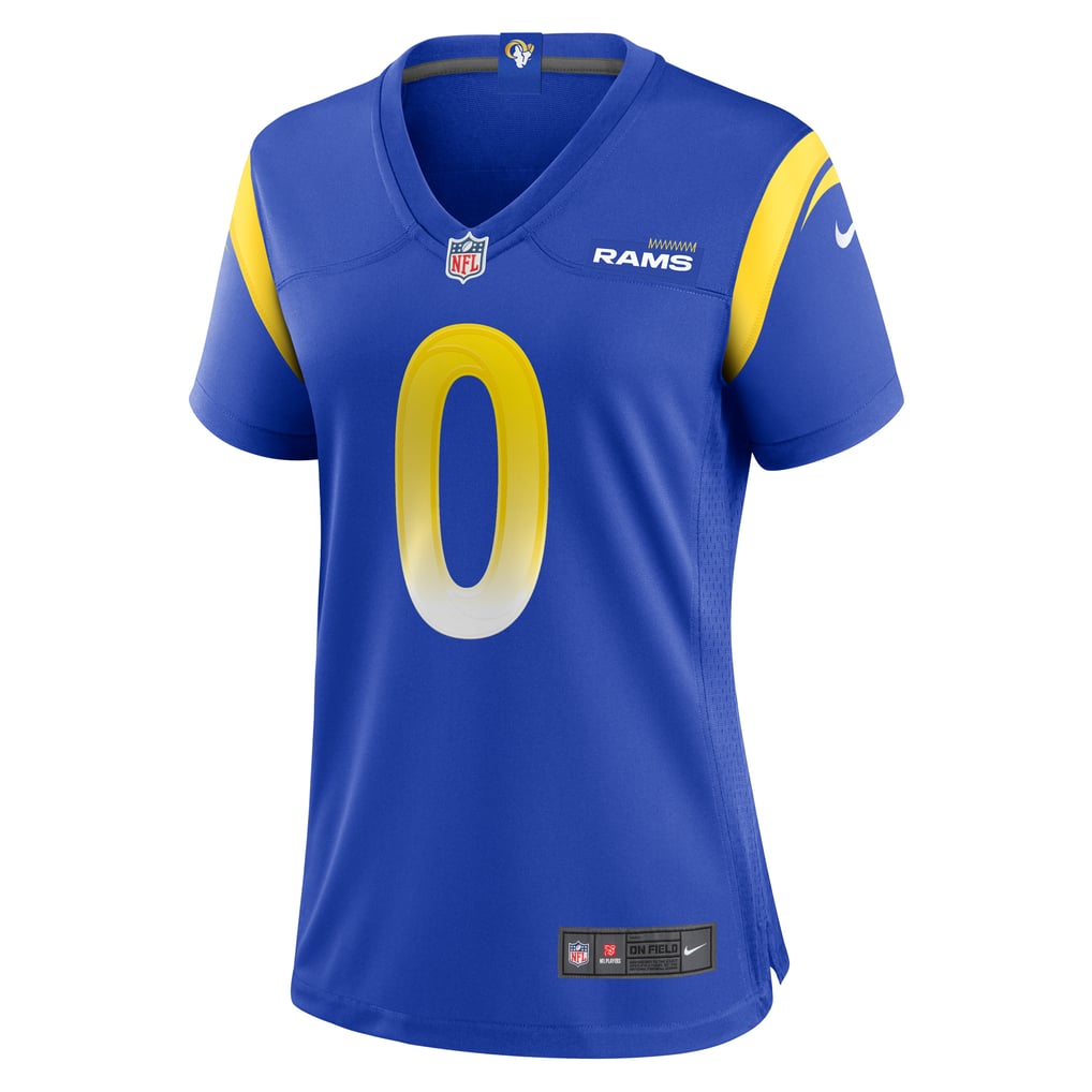 Women's Los Angeles Rams Byron Young Royal Home Game Jersey