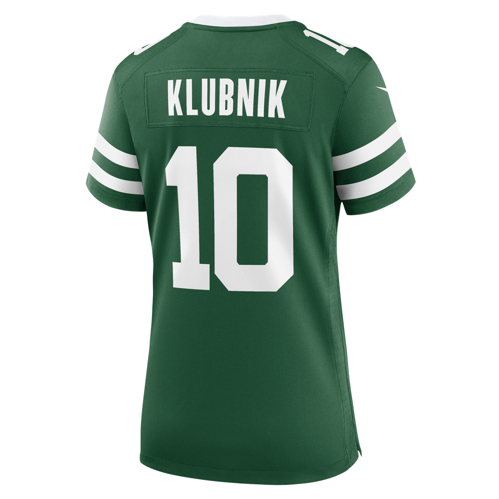 Women's New York Jets Cade Klubnik Legacy Green Team Game Jersey