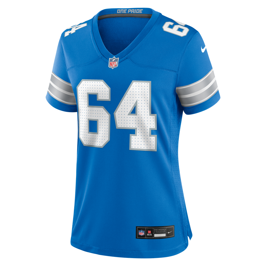 Women's Detroit Lions Cade Mays Blue Team Game Jersey