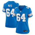 Women's Detroit Lions Cade Mays Blue Team Game Jersey