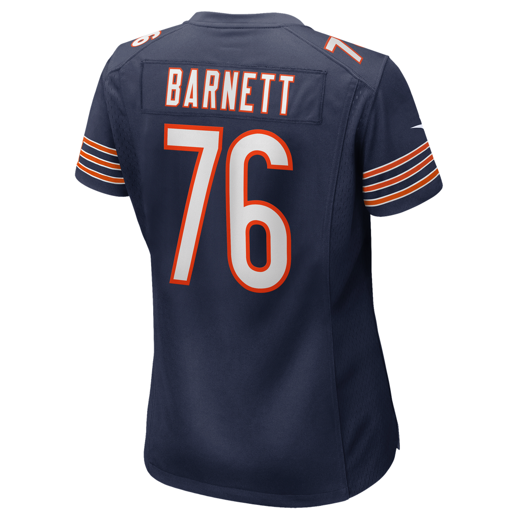 Women's Chicago Bears Caden Barnett Navy Team Game Jersey