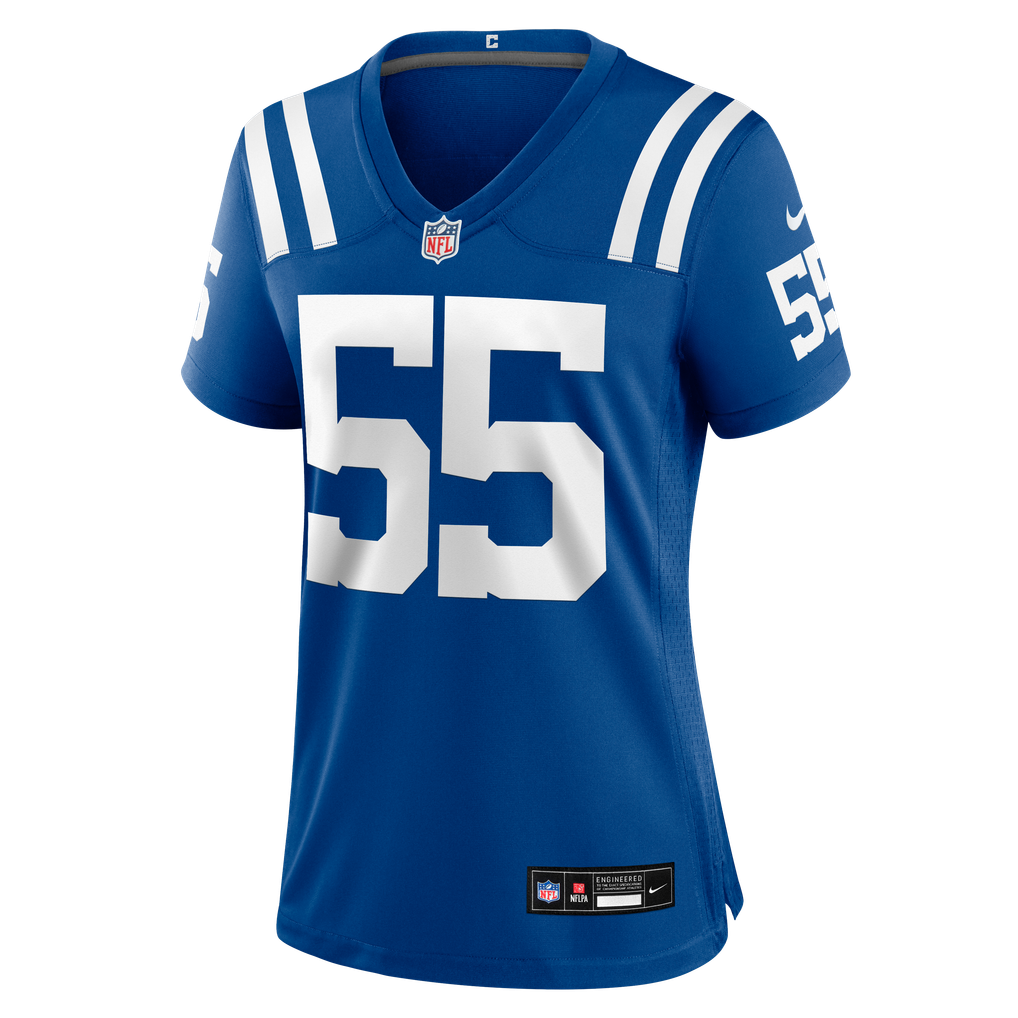 Women's Indianapolis Colts Caden Curry Royal Team Game Jersey