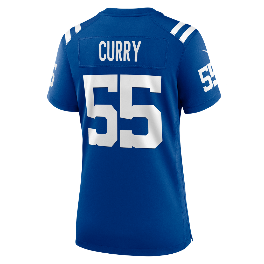 Women's Indianapolis Colts Caden Curry Royal Team Game Jersey