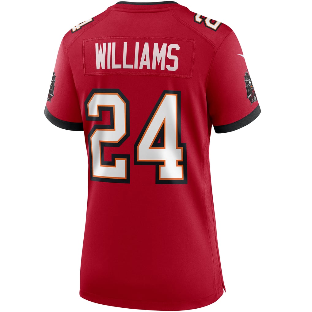 Women's Tampa Bay Buccaneers Cadillac Williams Red Game Retired Player Jersey