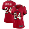 Women's Tampa Bay Buccaneers Cadillac Williams Red Game Retired Player Jersey