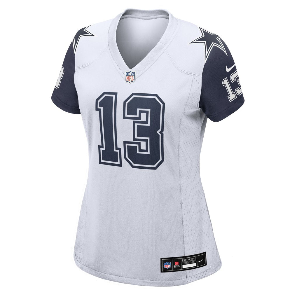 Women's Dallas Cowboys Caleb Downs White Alternate Game Jersey