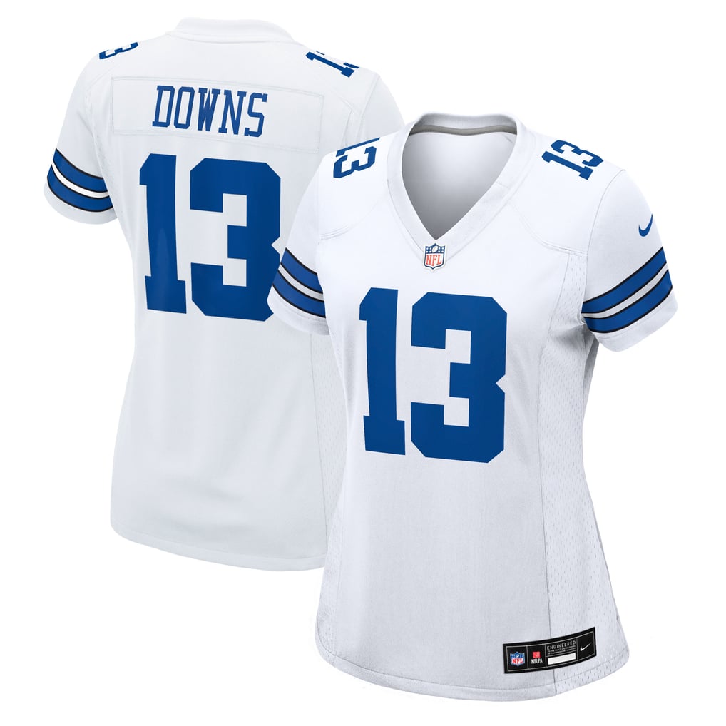 Women's Dallas Cowboys Caleb Downs White Game Jersey