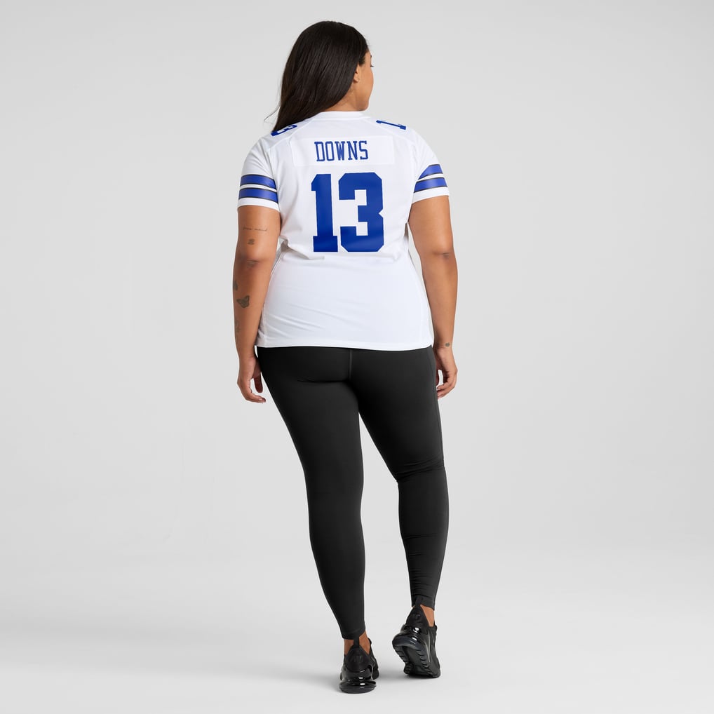 Women's Dallas Cowboys Caleb Downs White Game Jersey