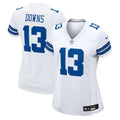 Women's Dallas Cowboys Caleb Downs White Game Jersey