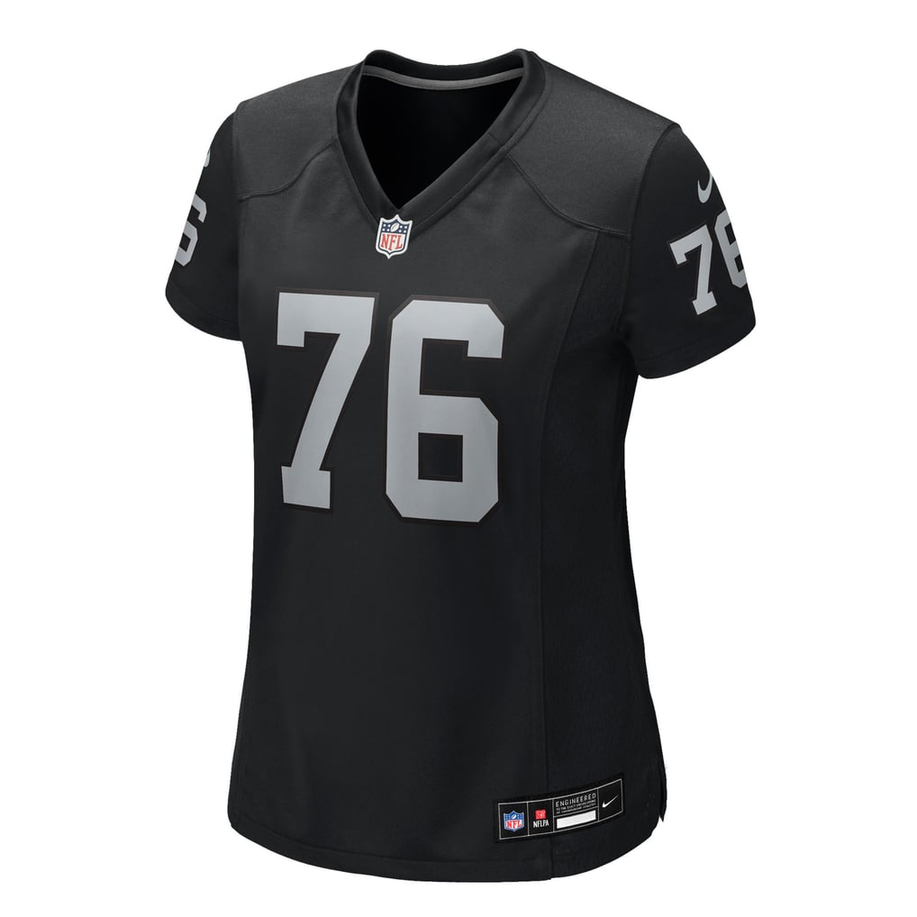 Women's Las Vegas Raiders Caleb Rogers Black Team Game Jersey