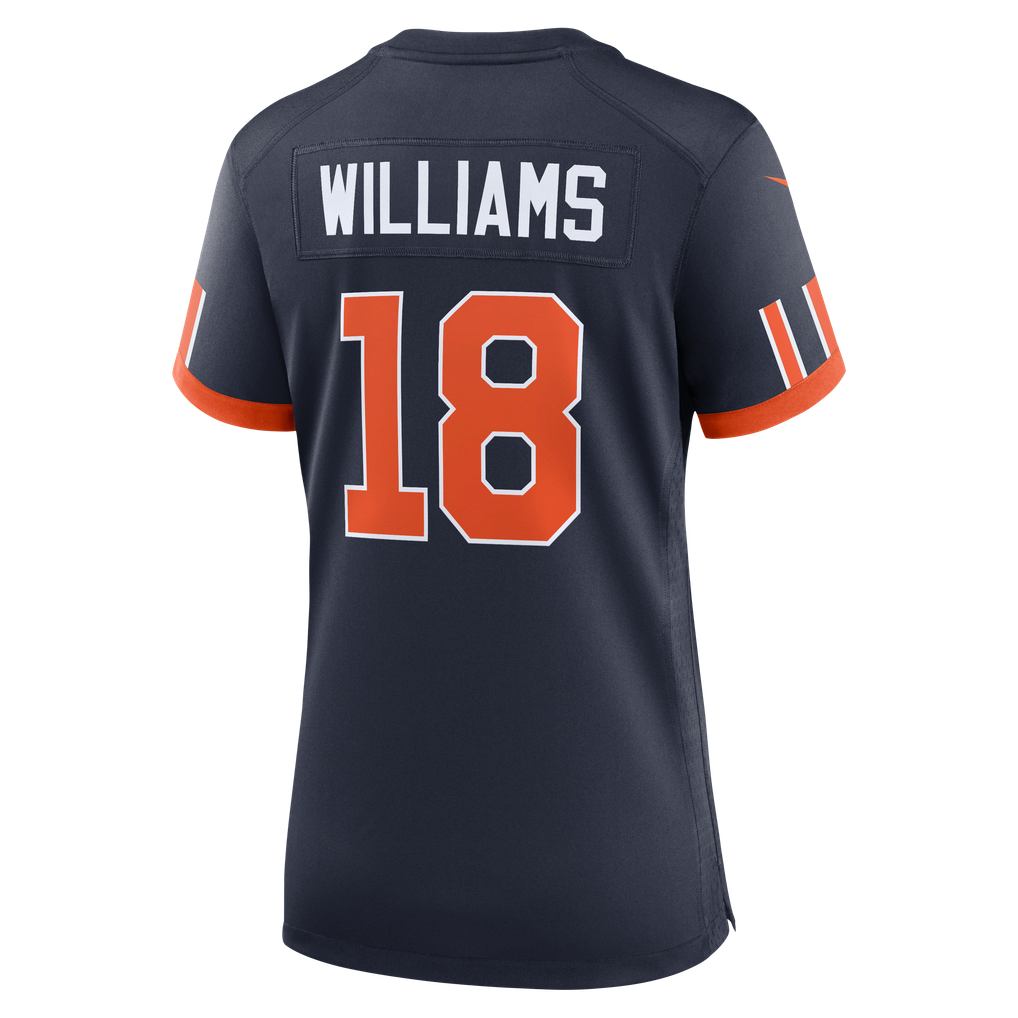 Women's Chicago Bears Caleb Williams Navy 2026 Rivalries Collection Game Jersey
