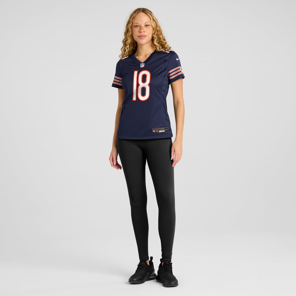 Women's Chicago Bears Caleb Williams Navy Player Game Jersey