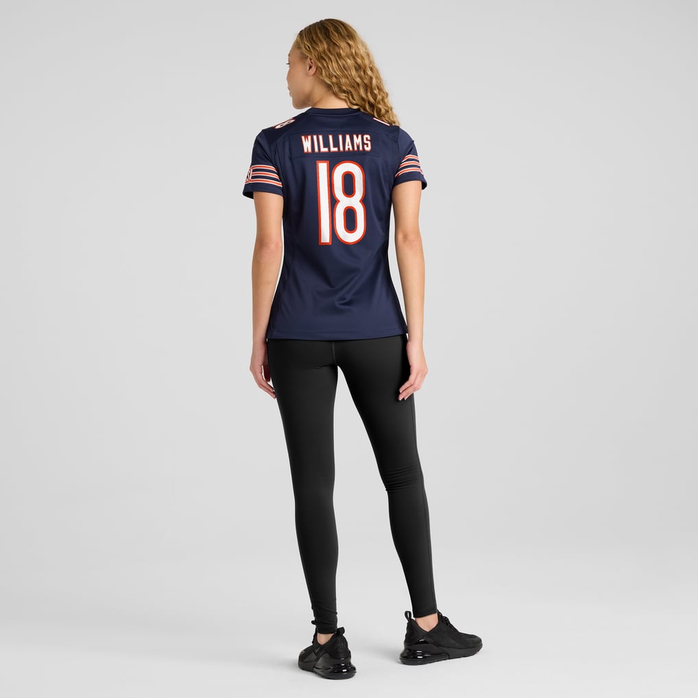 Women's Chicago Bears Caleb Williams Navy Player Game Jersey