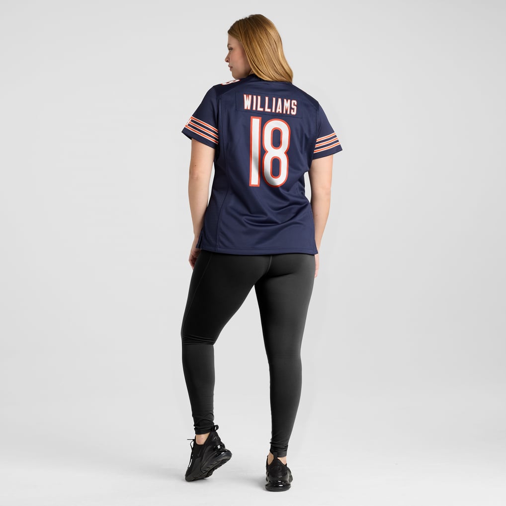 Women's Chicago Bears Caleb Williams Navy Player Game Jersey