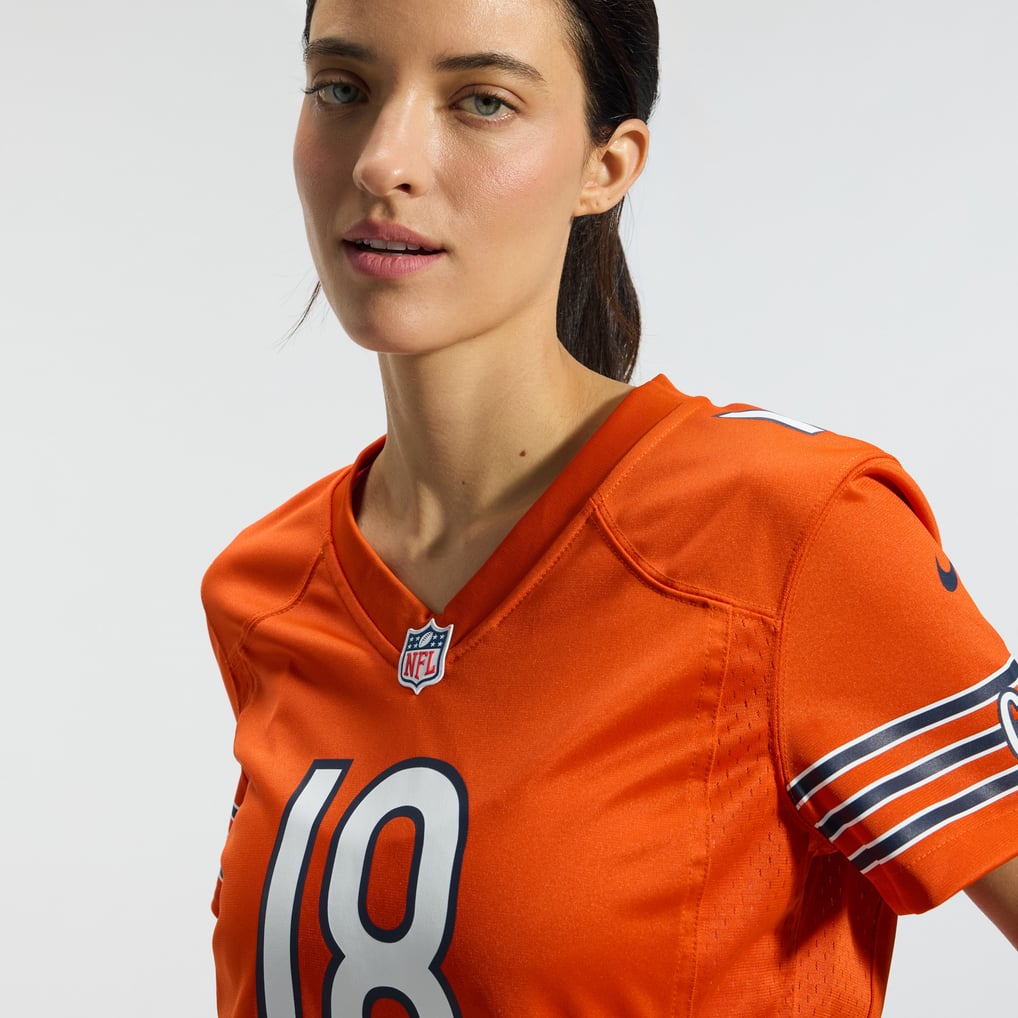 Women's Chicago Bears Caleb Williams Orange Alternate Game Jersey