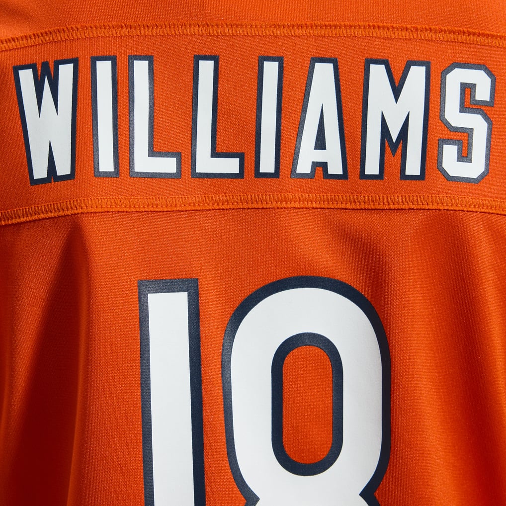 Women's Chicago Bears Caleb Williams Orange Alternate Game Jersey