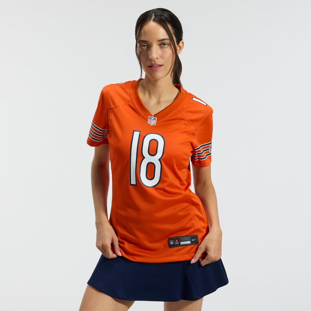Women's Chicago Bears Caleb Williams Orange Alternate Game Jersey