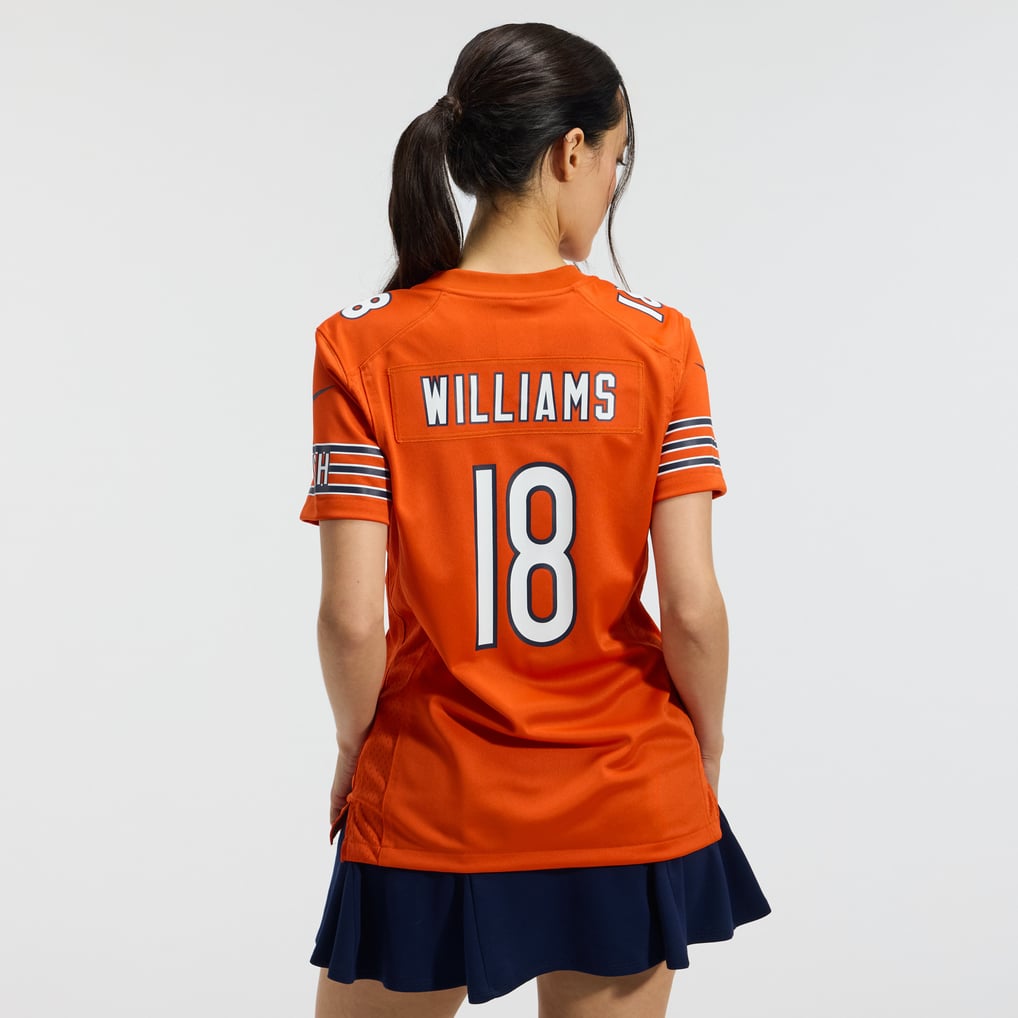Women's Chicago Bears Caleb Williams Orange Alternate Game Jersey