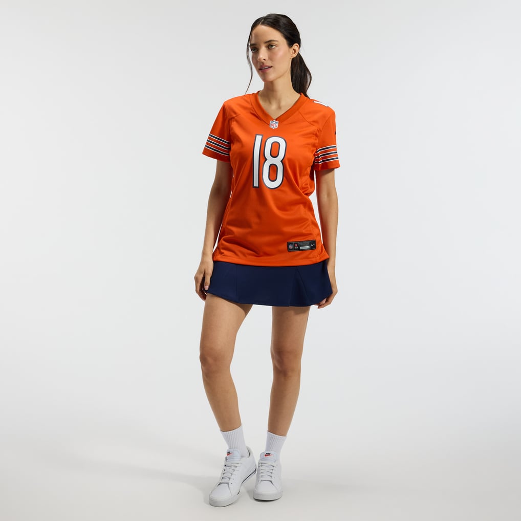 Women's Chicago Bears Caleb Williams Orange Alternate Game Jersey