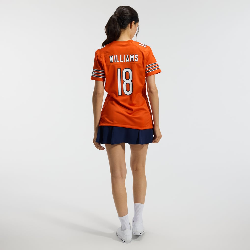 Women's Chicago Bears Caleb Williams Orange Alternate Game Jersey