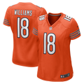 Women's Chicago Bears Caleb Williams Orange Alternate Game Jersey