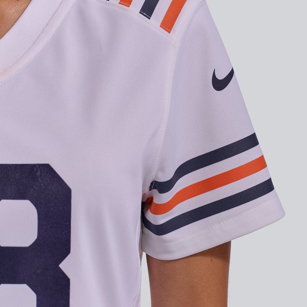 Women's Chicago Bears Caleb Williams White 2nd Alternate Game Player Jersey