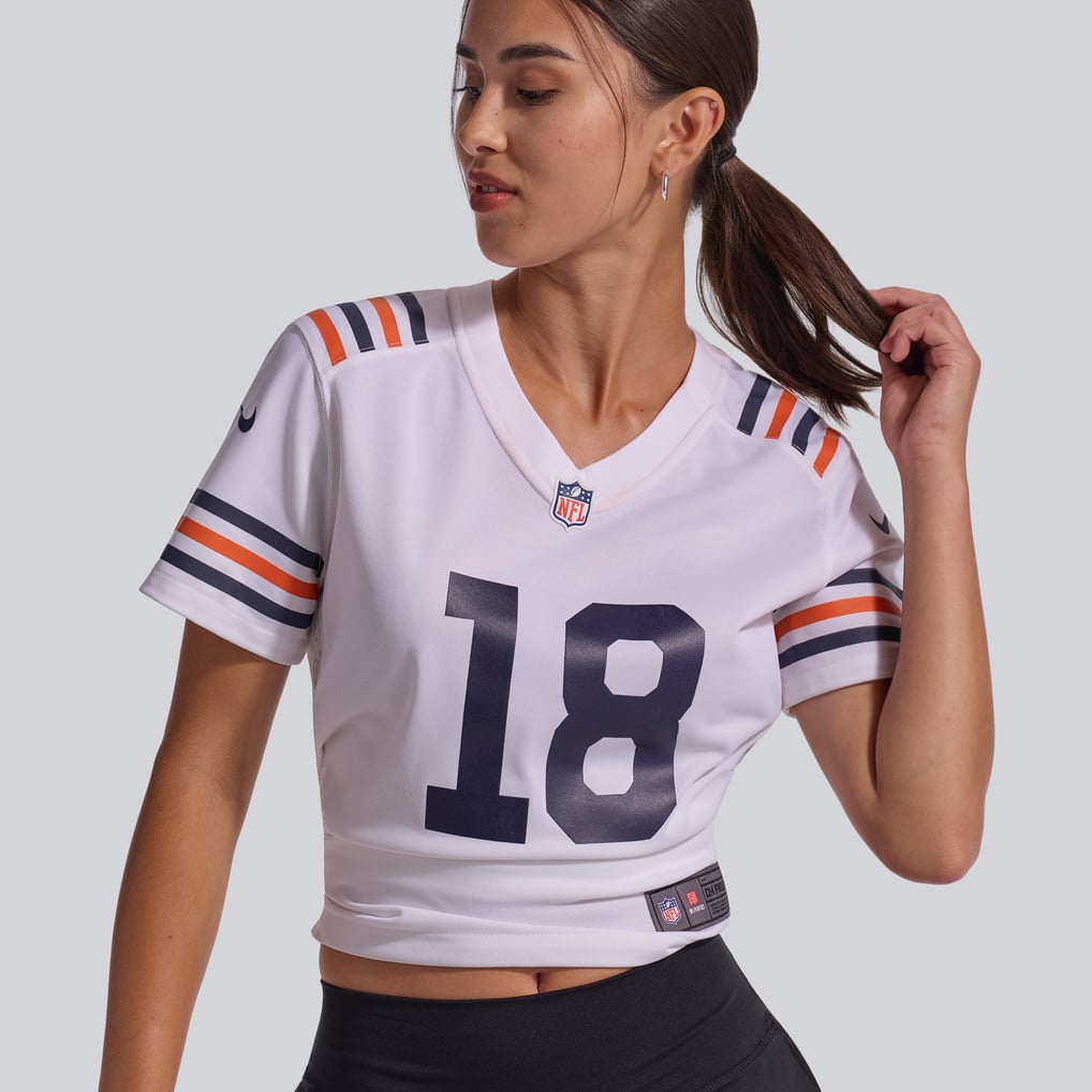 Women's Chicago Bears Caleb Williams White 2nd Alternate Game Player Jersey