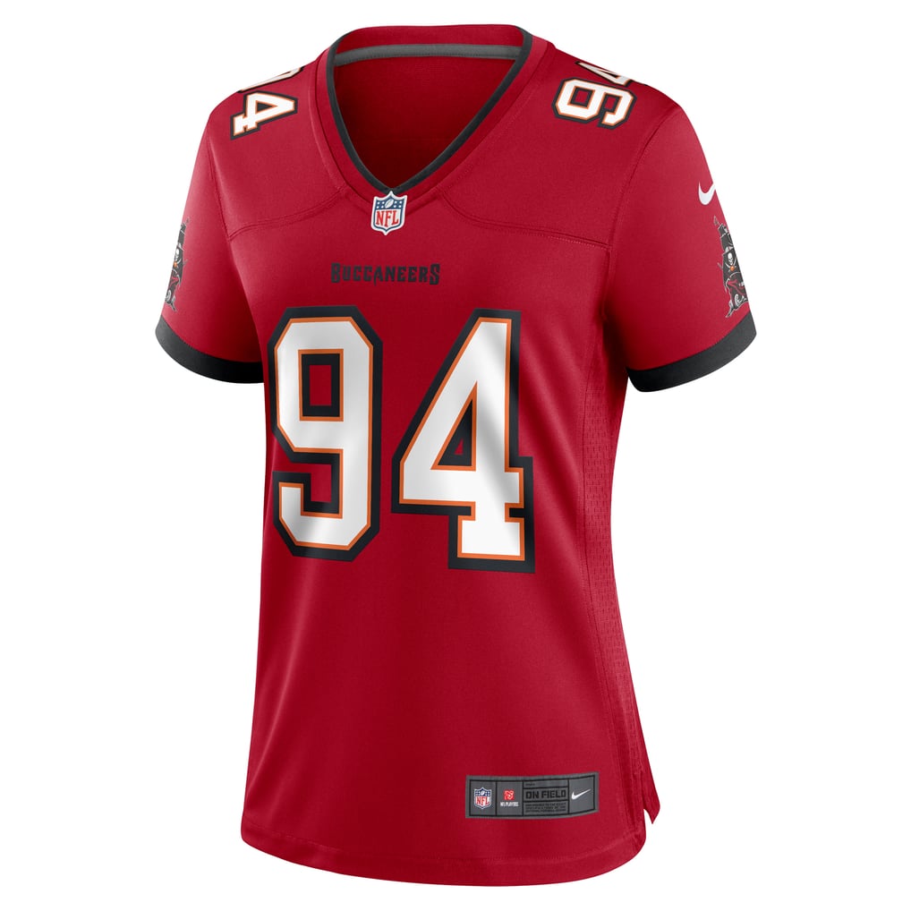 Women's Tampa Bay Buccaneers Calijah Kancey Red Game Jersey