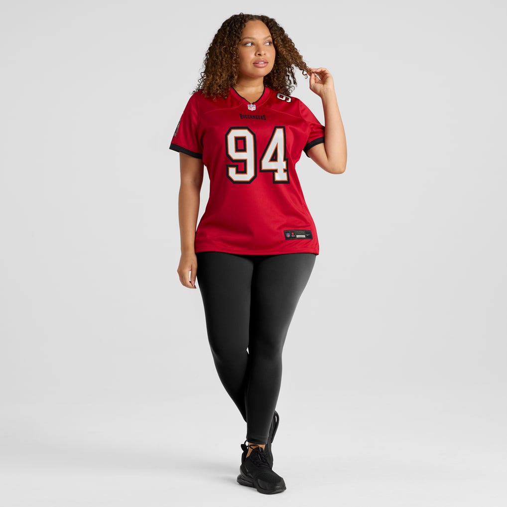 Women's Tampa Bay Buccaneers Calijah Kancey Red Game Jersey