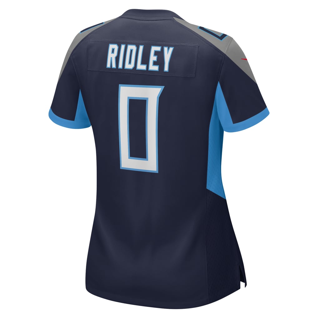 Women's Tennessee Titans Calvin Ridley Navy Game Player Jersey