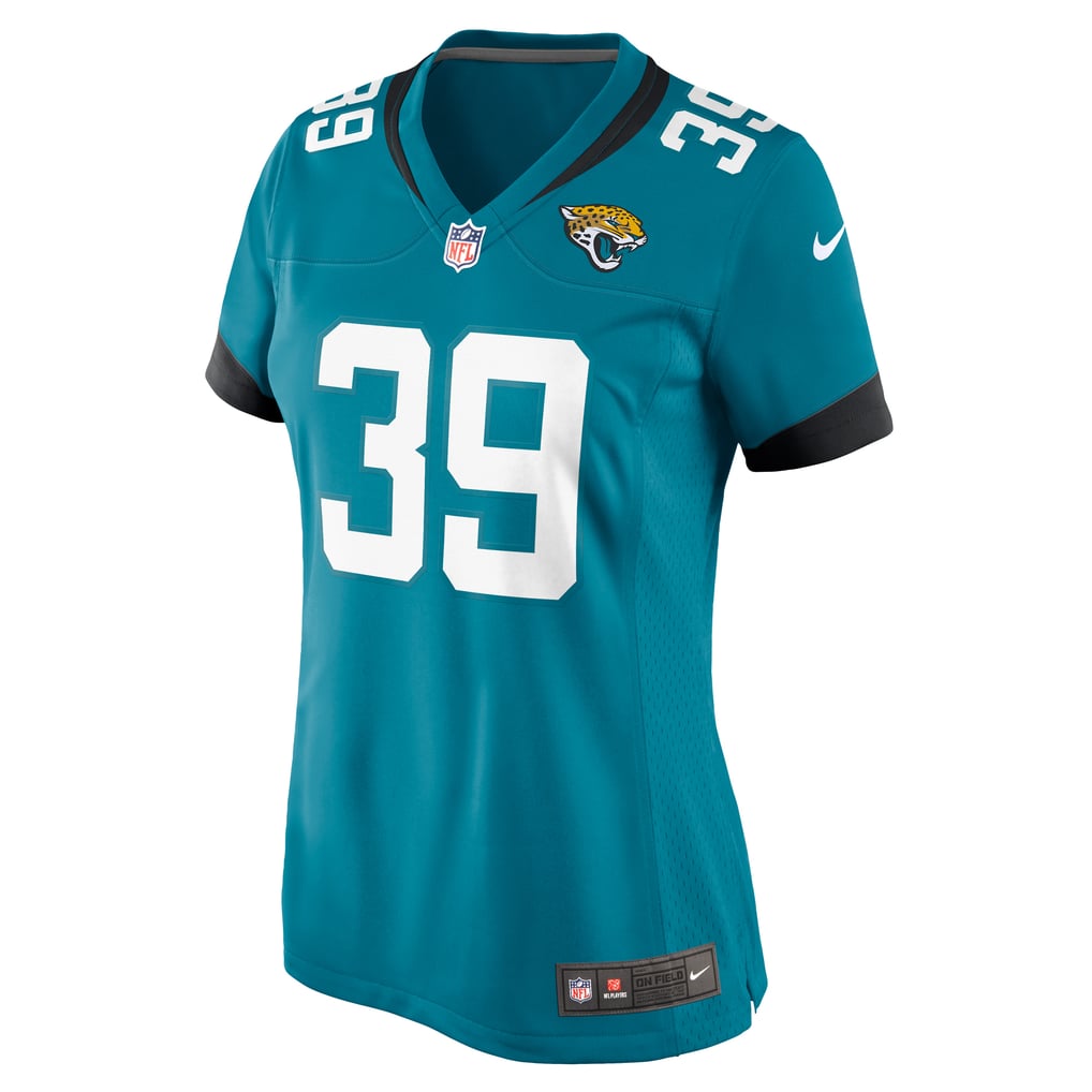 Women's Jacksonville Jaguars Cam Little Teal Game Jersey