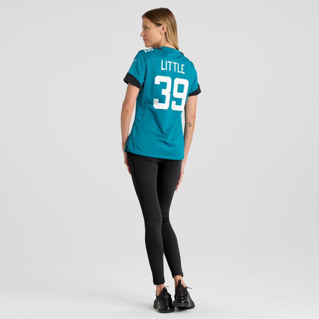 Women's Jacksonville Jaguars Cam Little Teal Game Jersey