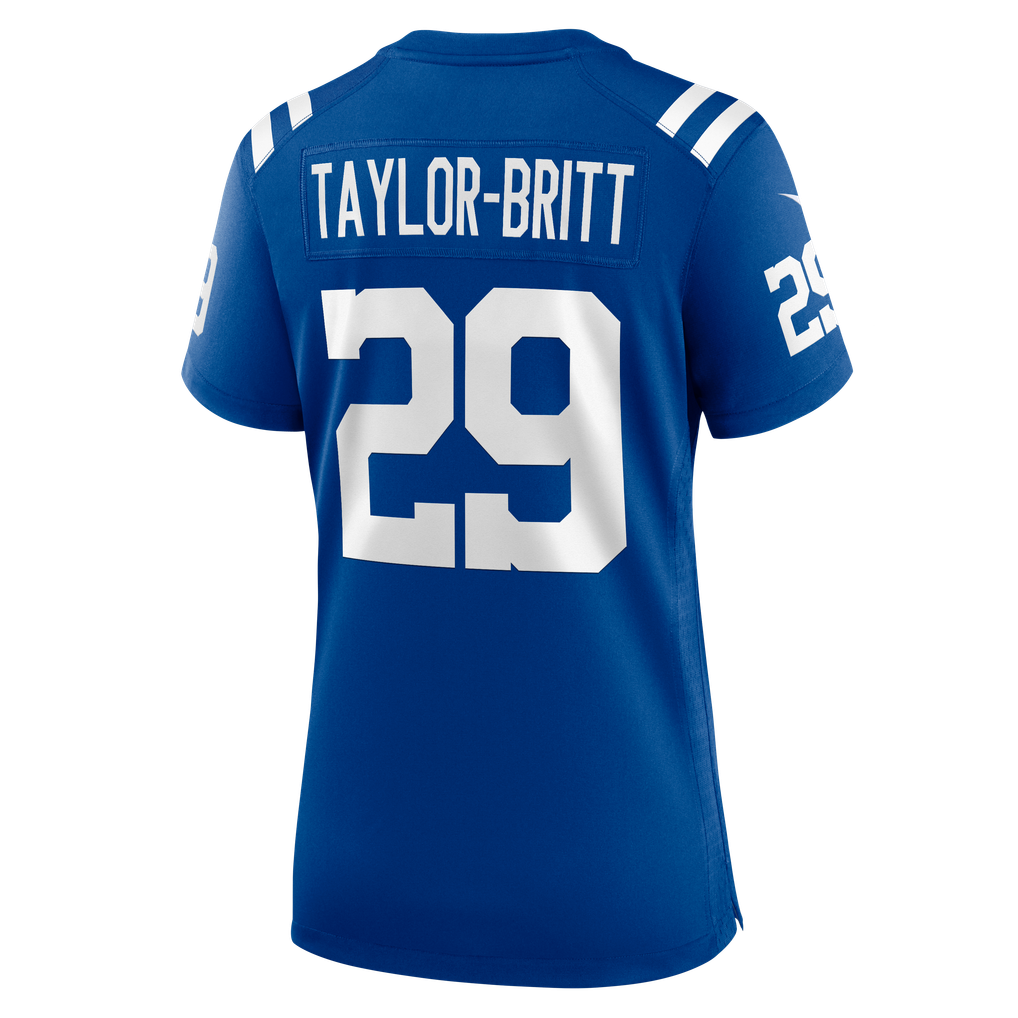 Women's Indianapolis Colts Cam Taylor-Britt Royal Team Game Jersey