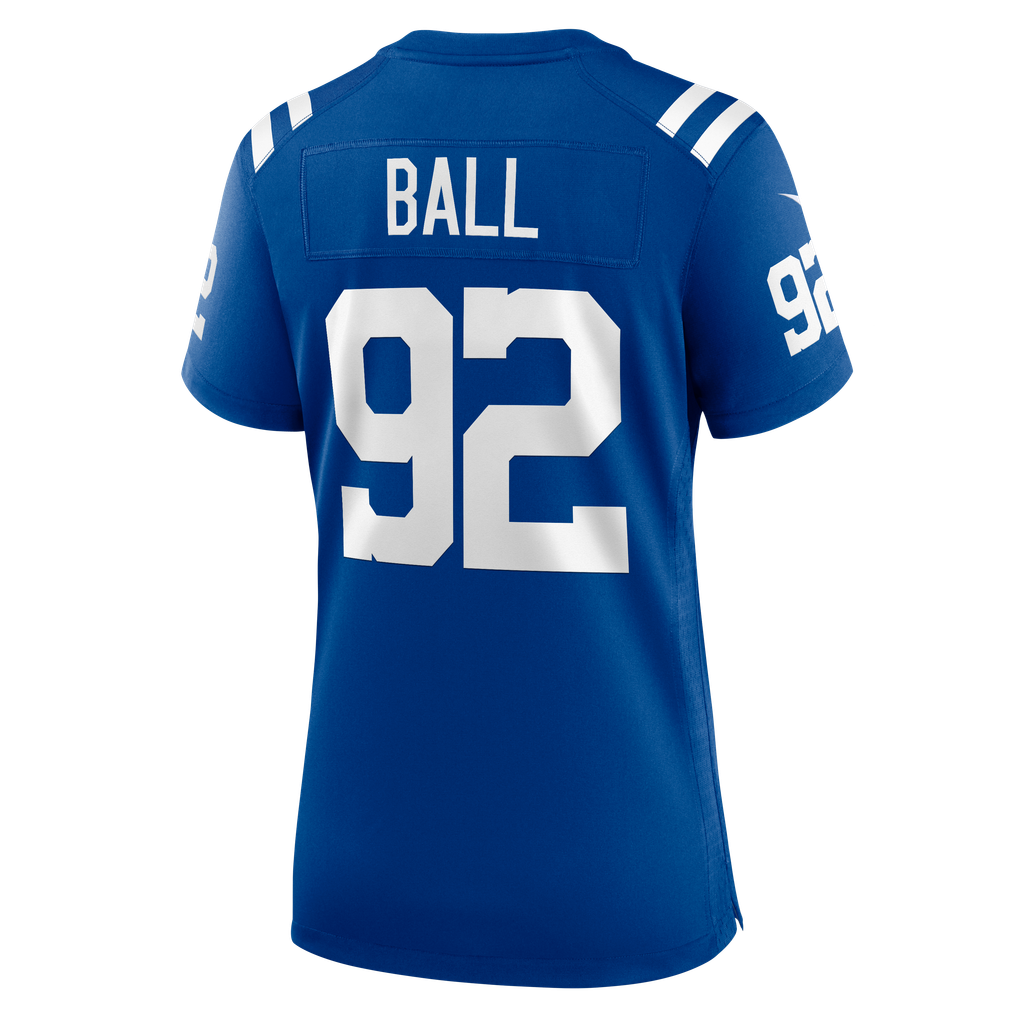Women's Indianapolis Colts Cameron Ball Royal Team Game Jersey