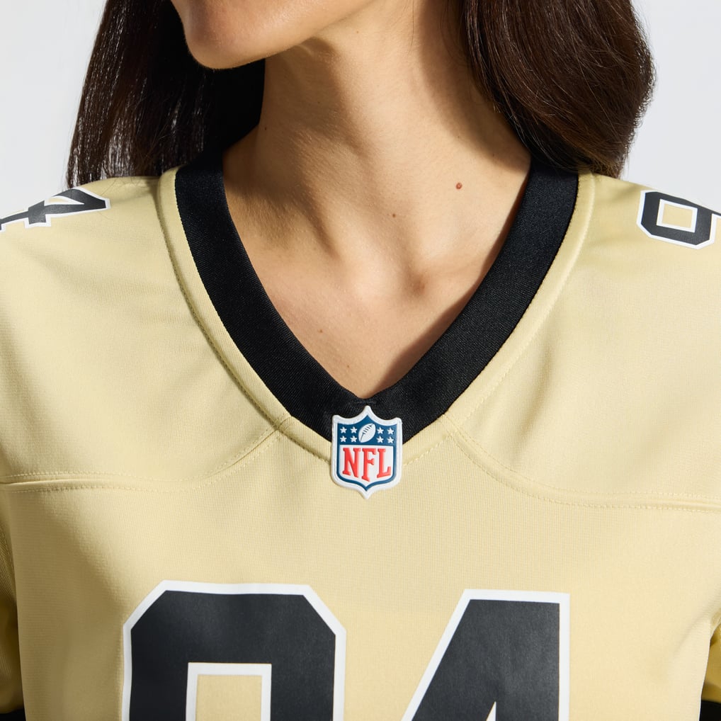 Women's New Orleans Saints Cameron Jordan Gold Gameday Golds Alternate Game Player Jersey